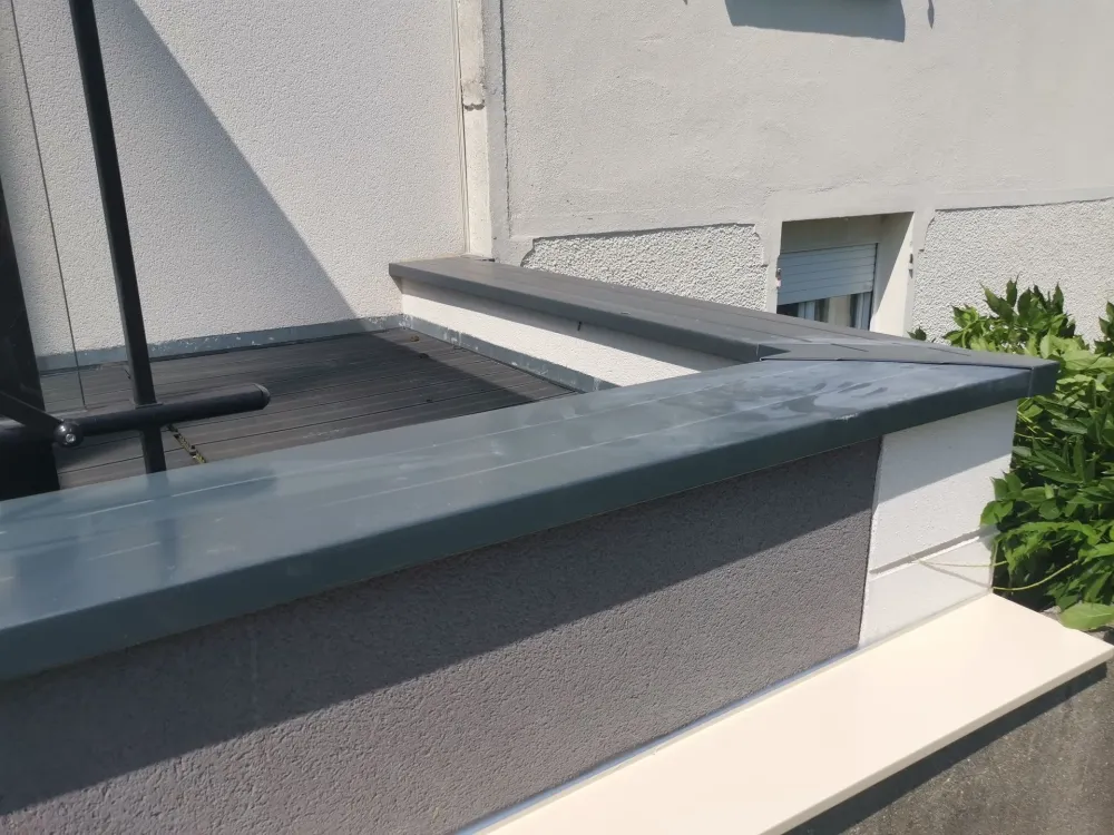 Couvertines en aluminium près de Arpajon